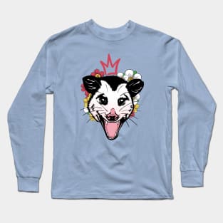 Possum and crown Long Sleeve T-Shirt